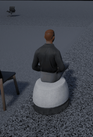 Allow character rotation toggled off