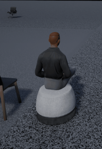 Allow character rotation toggled off