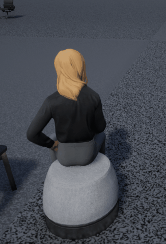 Allow character rotation toggled on